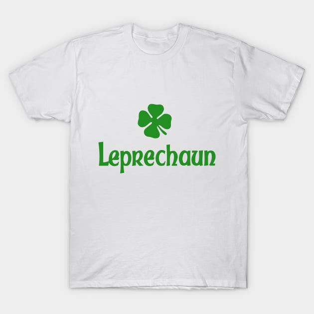 Leprechaun Shamrock Design T-Shirt by petersarkozi82@gmail.com